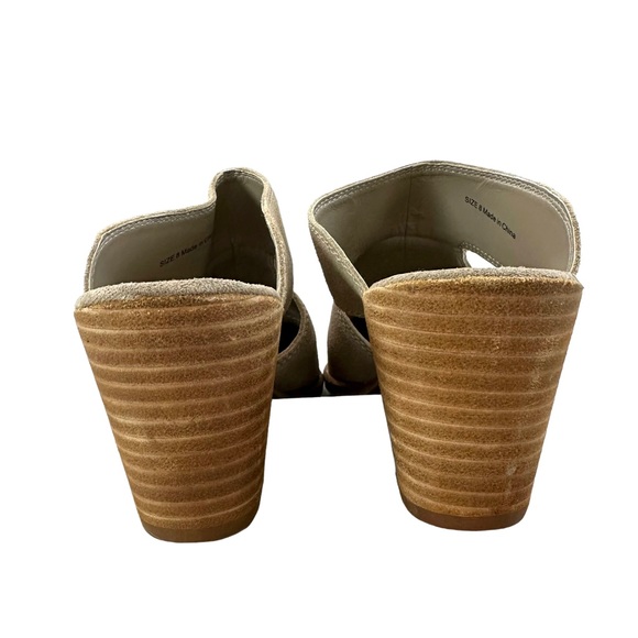 Dolce Vita Rogin Suede Heeled Mules Size 8 - Picture 7 of 16